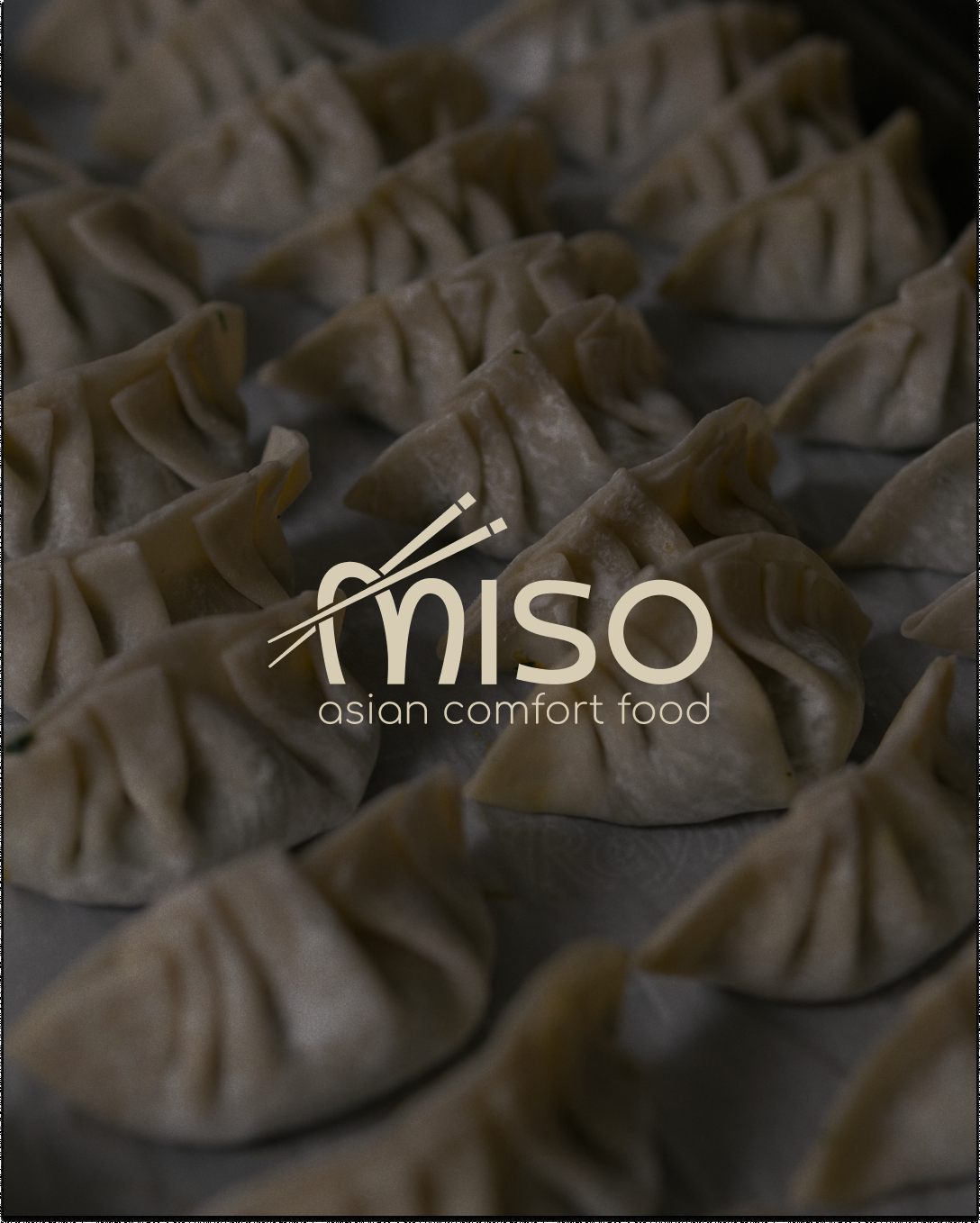 Проєкт MISO — логотип asian comfort food, дизайн infeel.design